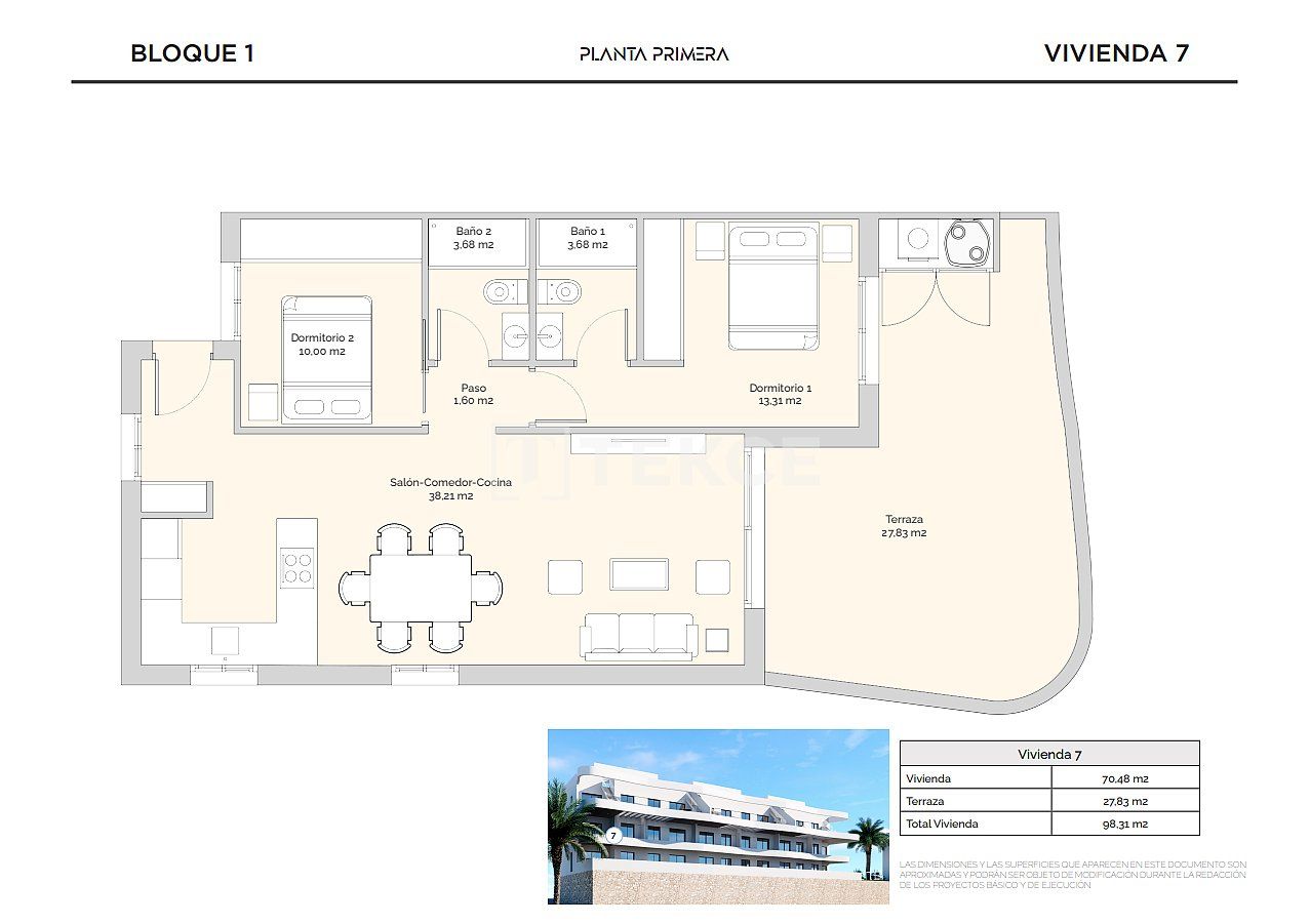Attico a Finestrat, Spagna, 150 m² - foto 17