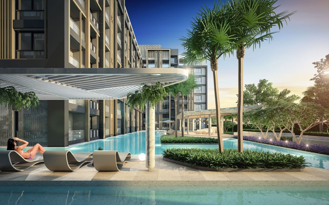 Flat in Pattaya, Thailand, 34 m² - picture 1