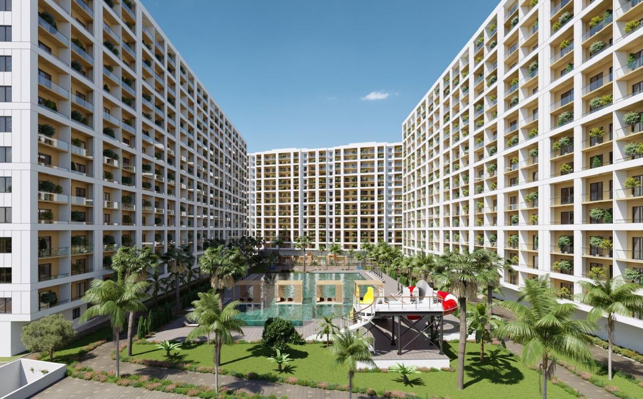 Wohnung in Mersin, Türkei, 56 m² - Foto 2