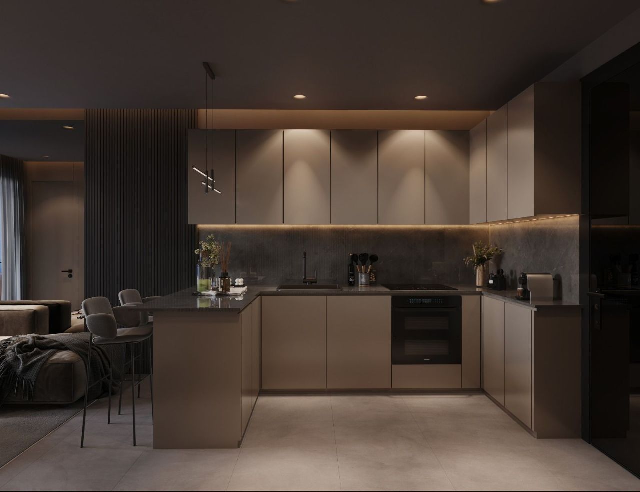 Wohnung in Mersin, Türkei, 56 m² - Foto 5