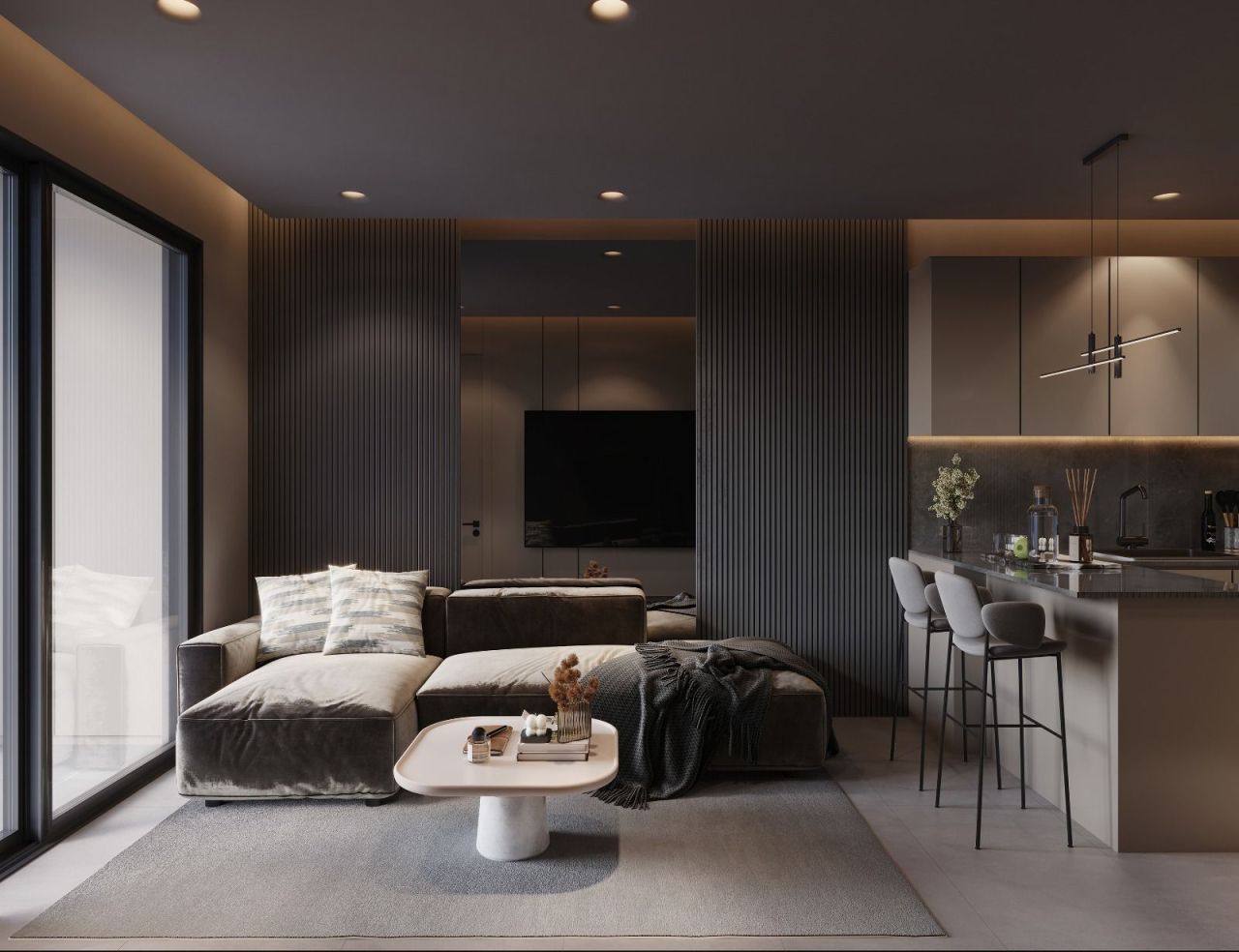 Wohnung in Mersin, Türkei, 56 m² - Foto 3