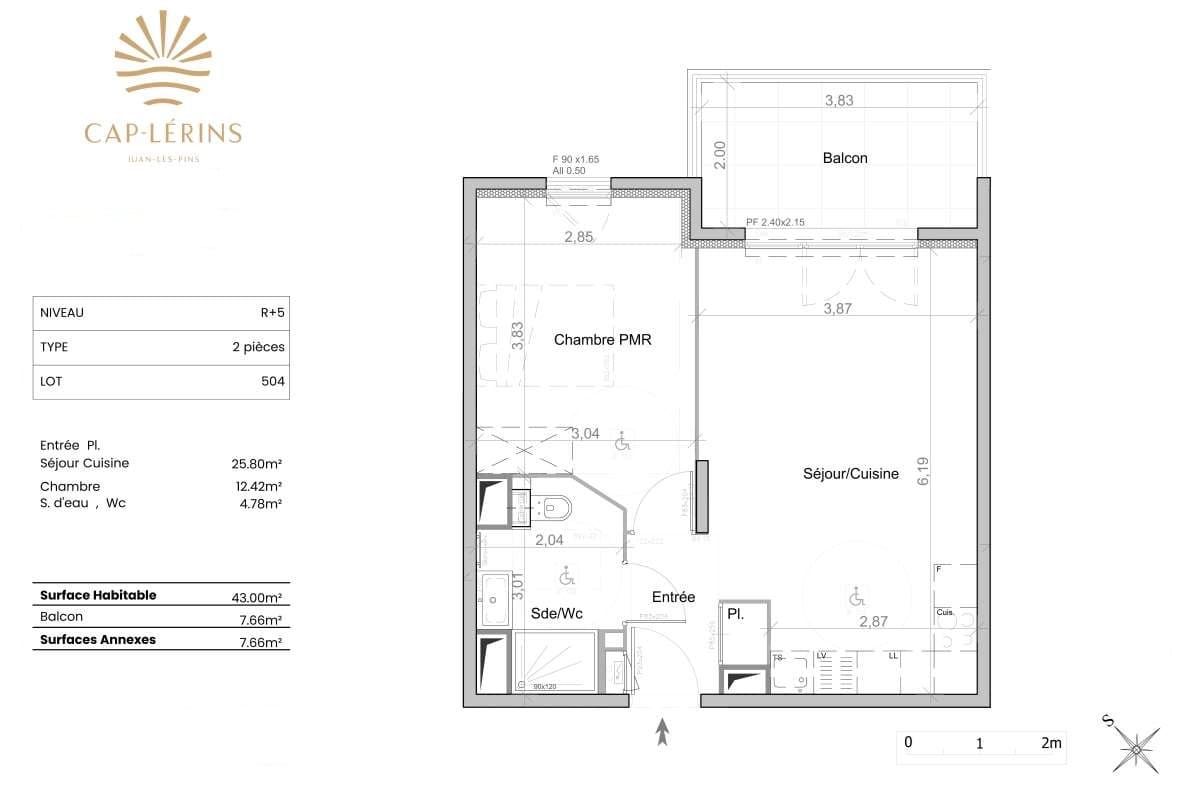 Appartement à Juan-les-Pins, France, 51 m² - image 8