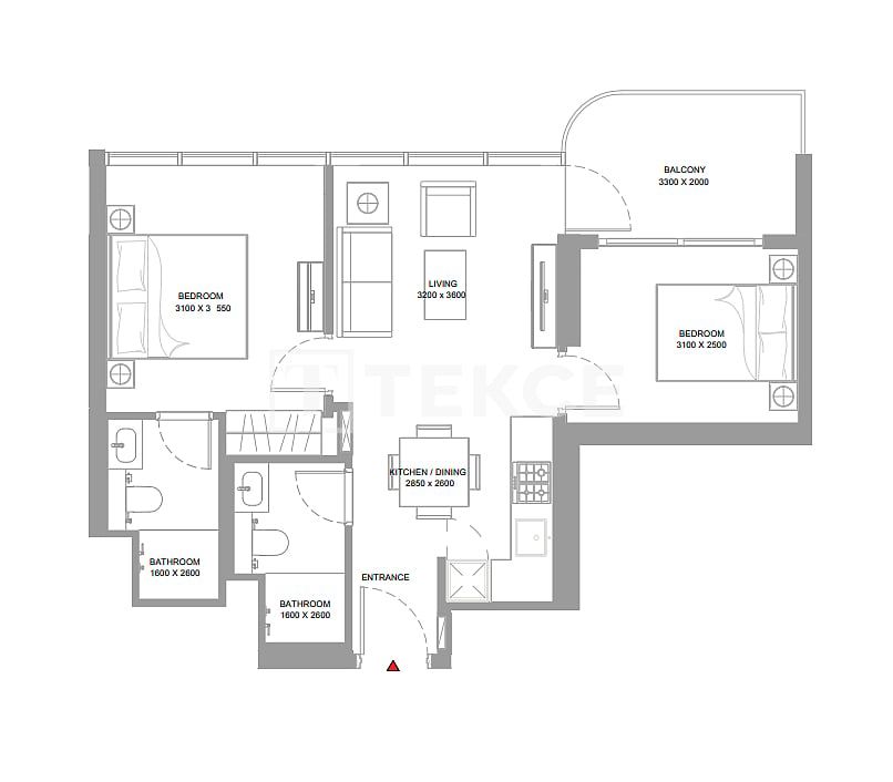 Appartement Siniyah Island, EAU, 200 m² - image 12