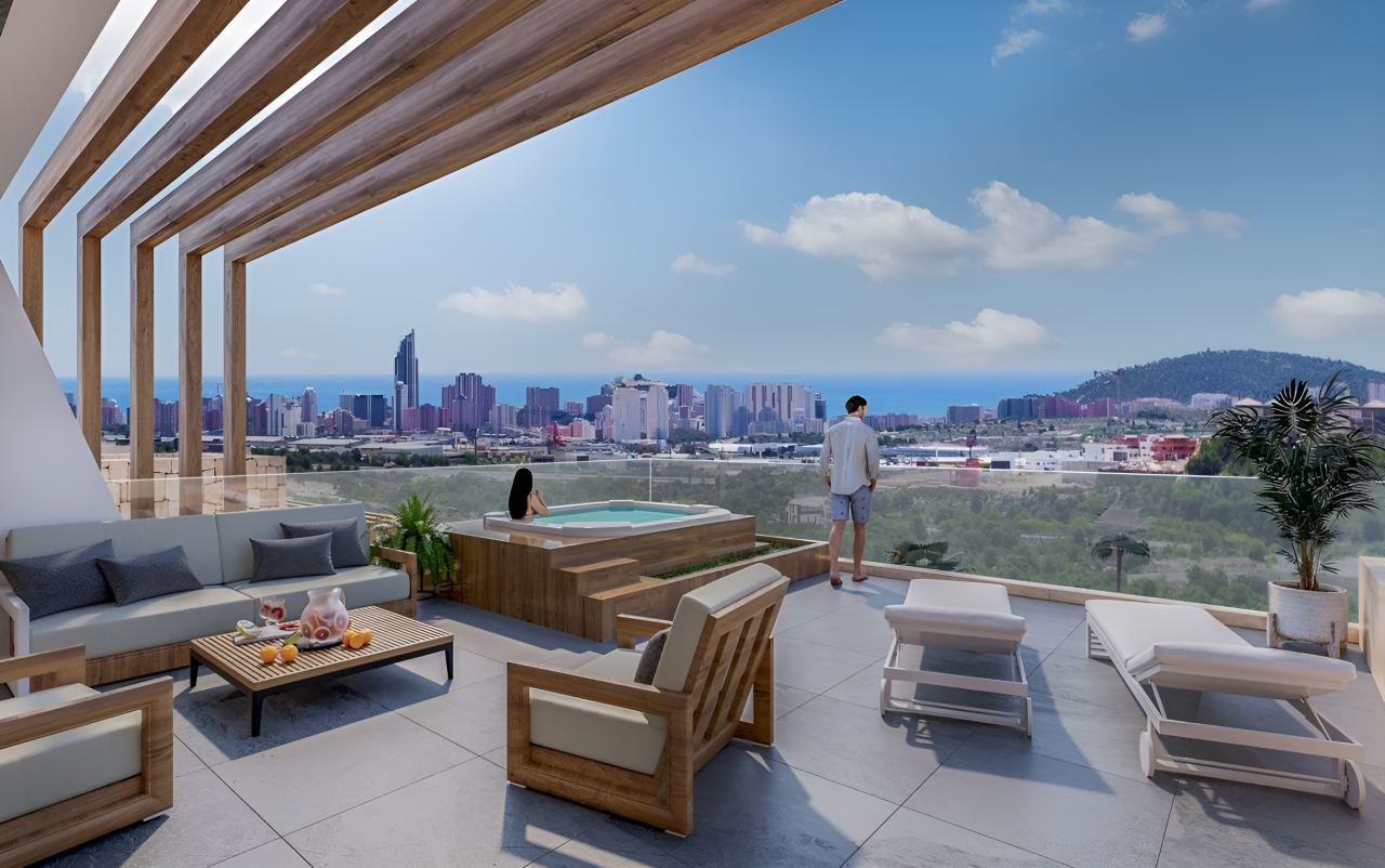 Wohnung in Finestrat, Spanien, 135 m² - Foto 1
