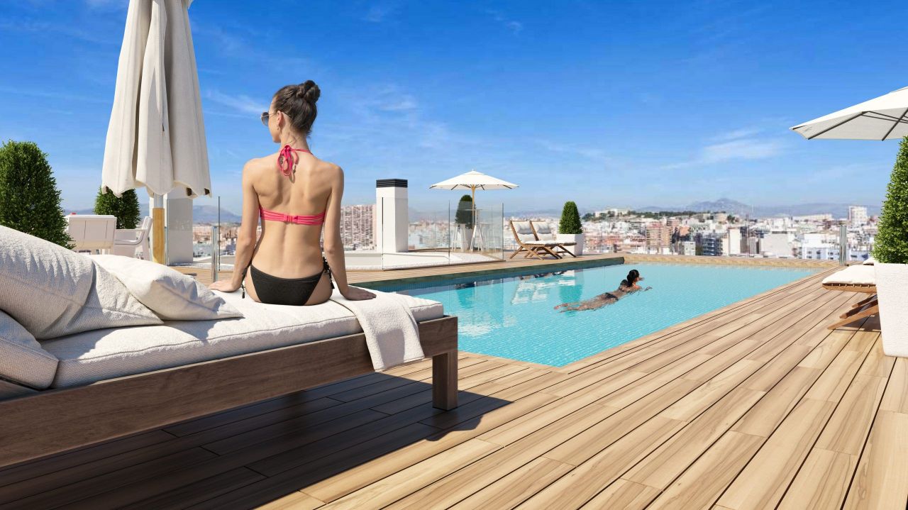 Penthouse in Alicante, Spanien, 111 m² - Foto 1
