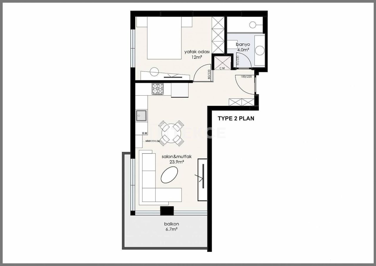 Appartement à Alanya, Turquie, 140 m² - image 17