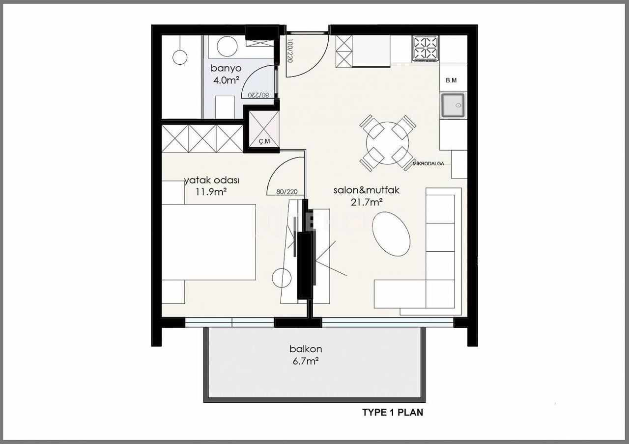 Appartement à Alanya, Turquie, 140 m² - image 18