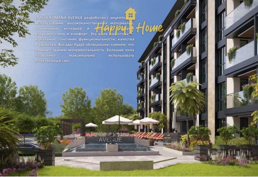Piso en Sunny Beach, Bulgaria, 62.42 m² - imagen 1