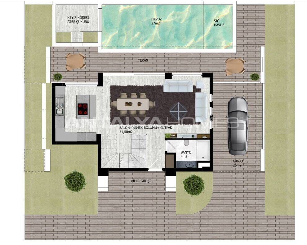 Villa à Alanya, Turquie, 185 m² - image 18