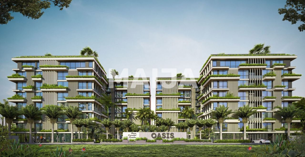 Apartamento en Pattaya, Tailandia, 48.22 m² - imagen 1