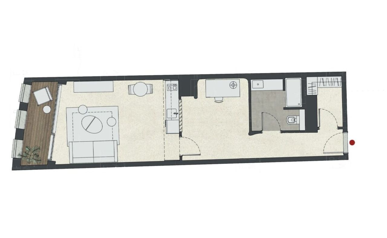 Studio in Monaco, Monaco, 59 m² - picture 6