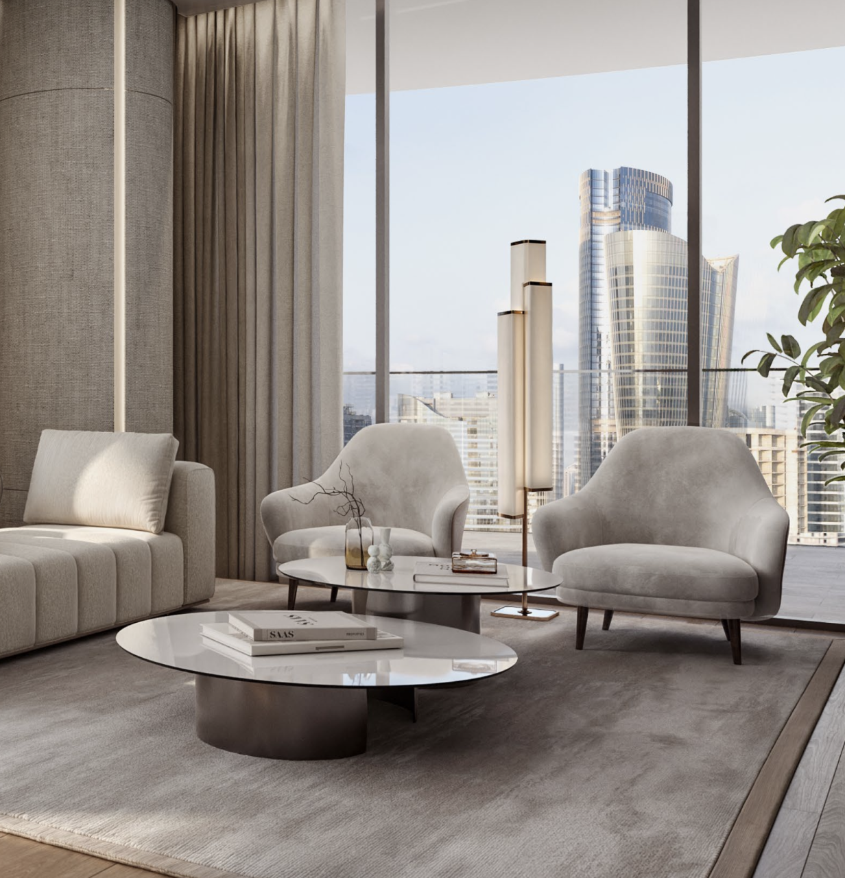 Piso en Abu Dabi, EAU, 297 m² - imagen 2
