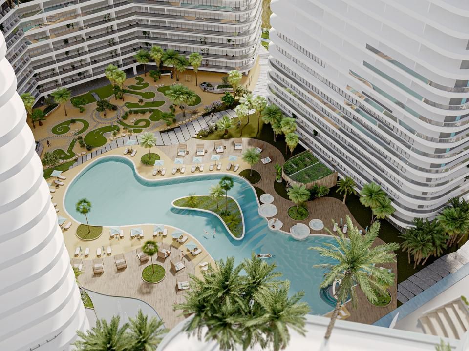 Studio in Dubai, UAE, 45.28 m² - picture 1