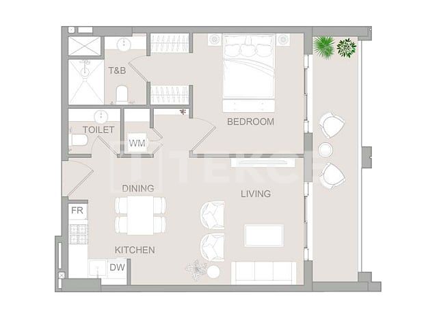 Apartment Dubailand, VAE, 110 m² - Foto 19