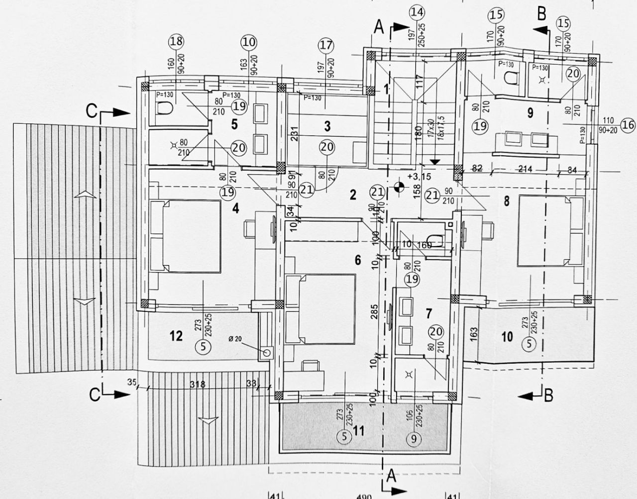 Villa a Parenzo, Croazia, 243 m² - foto 5