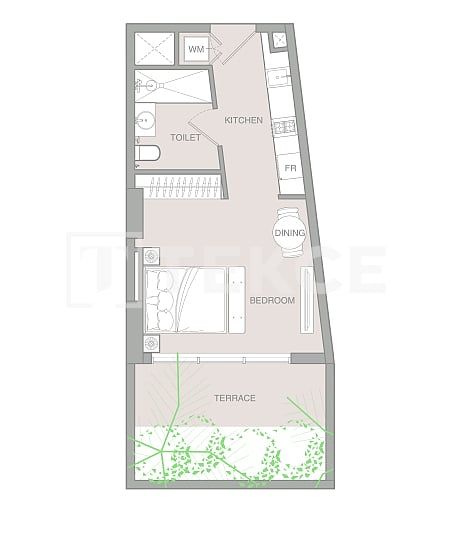 Appartamenti a Dubai, EAU, 46 m² - foto 19