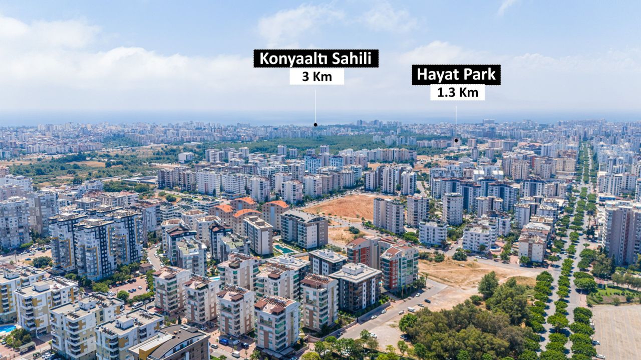 Appartamento a Antalya, Turchia, 145 m² - foto 3