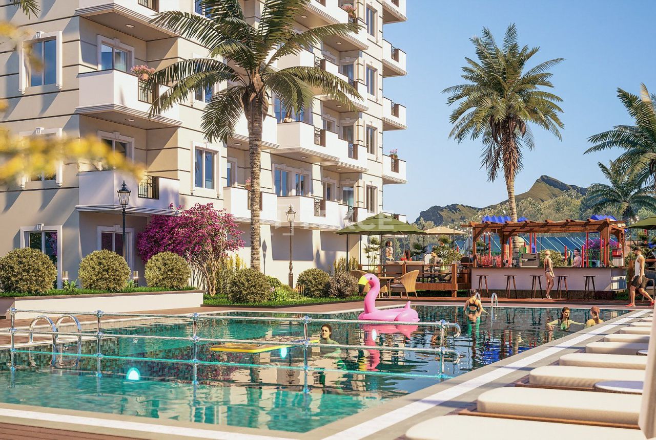 Apartment in Alanya, Türkei, 49 m² - Foto 1