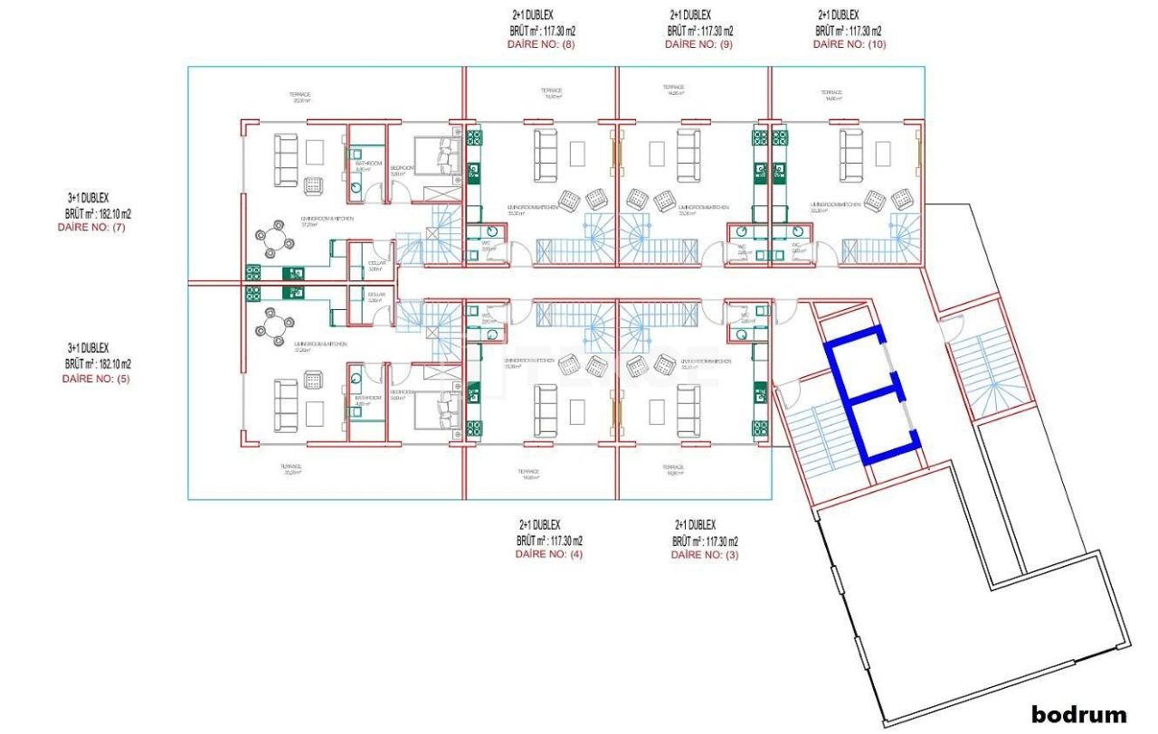 Ático en Alanya, Turquia, 130 m² - imagen 11