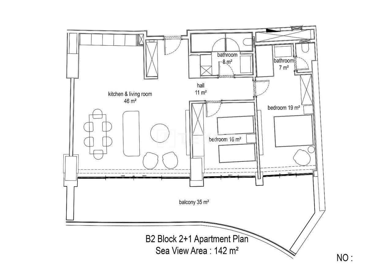 Apartamento en Alanya, Turquia, 81 m² - imagen 14