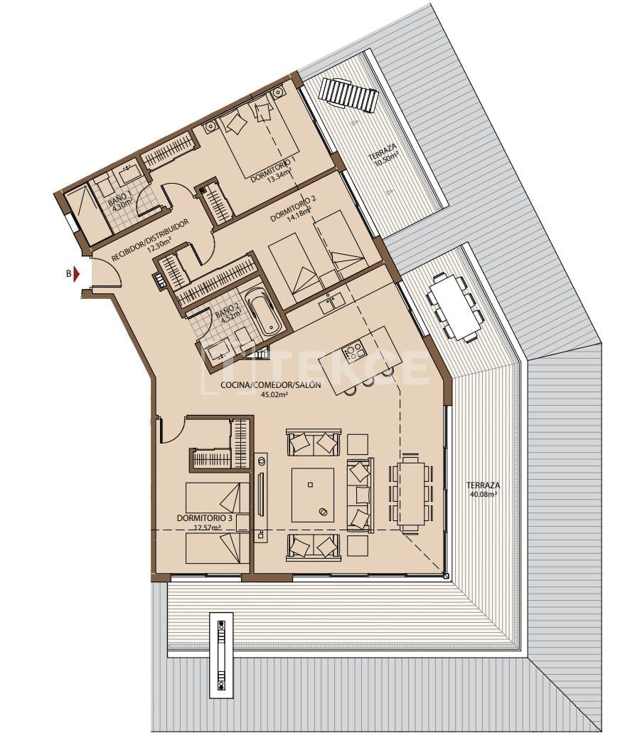 Penthouse in Fuengirola, Spain, 94 m² - picture 16