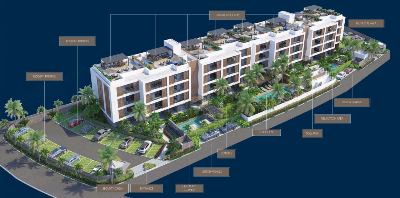 Apartment in Grand Bay, Mauritius, 97 m² - Foto 3