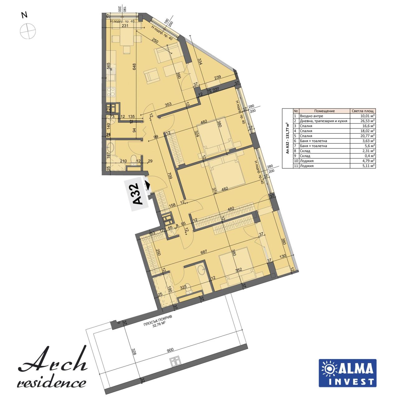 Appartamenti a Sofia, Bulgaria, 154.31 m² - foto 7