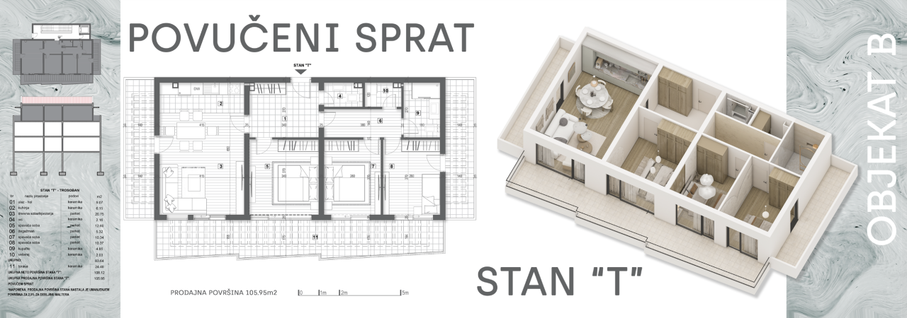 Wohnung in Kotor, Montenegro, 106 m² - Foto 13