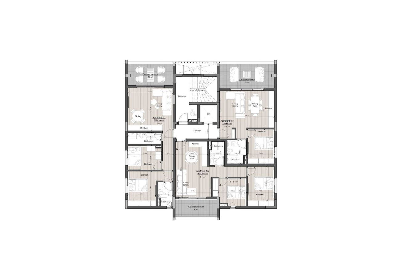 Appartamento a Limassol, Cipro, 97 m² - foto 5