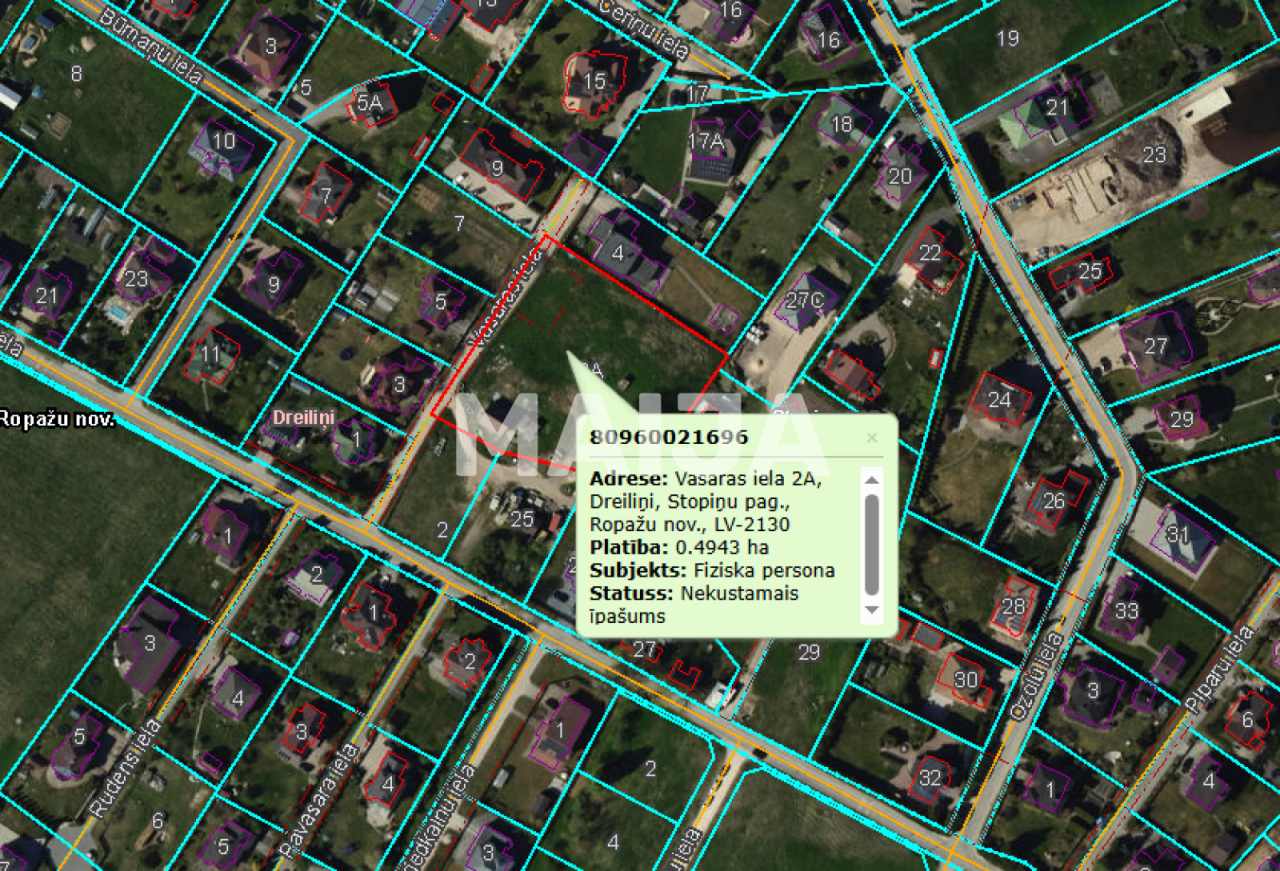 Land in Riga, Latvia, 4 943 m² - picture 1