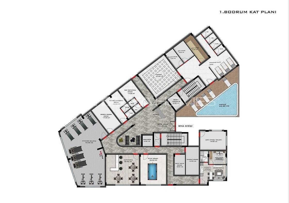 Appartamenti a Alanya, Turchia, 60 m² - foto 8