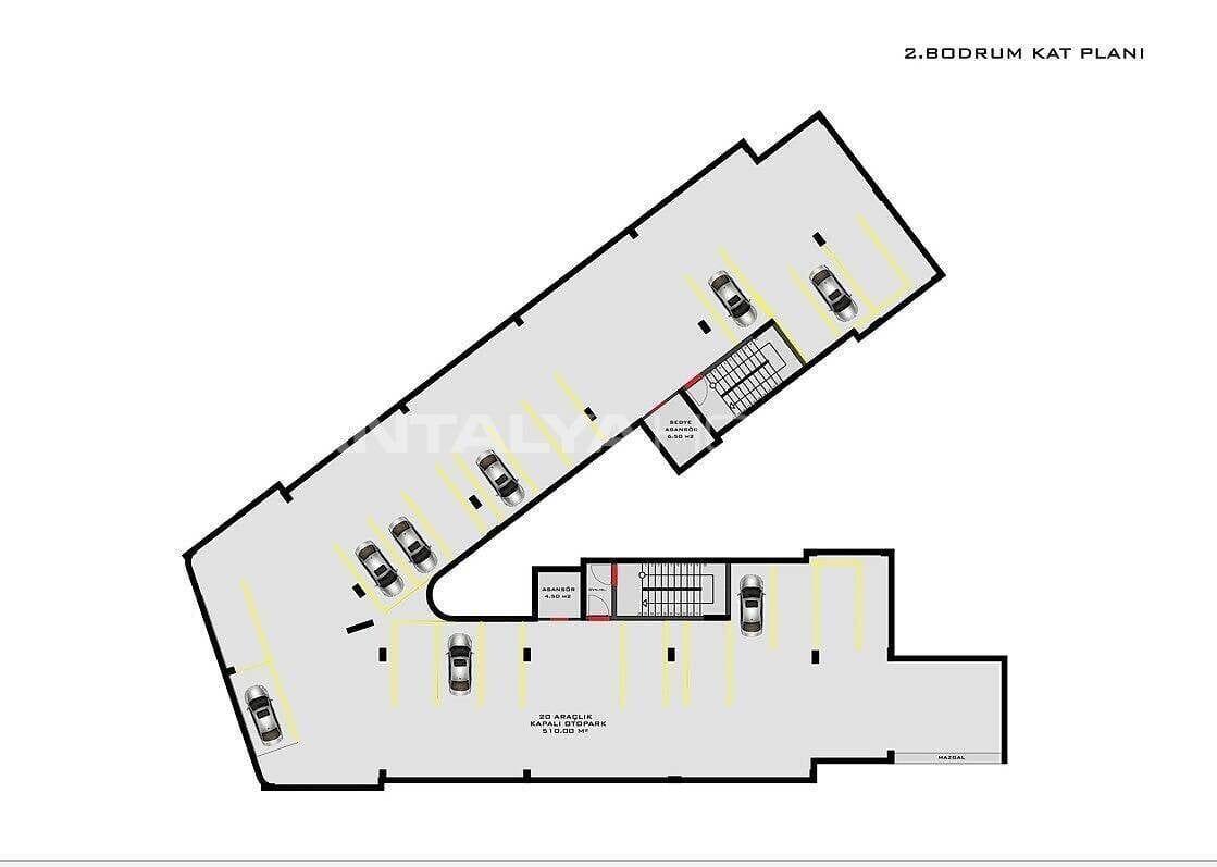 Appartamenti a Alanya, Turchia, 60 m² - foto 9