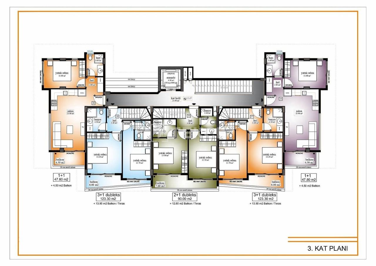 Penthouse in Alanya, Turkey, 150 m² - picture 5