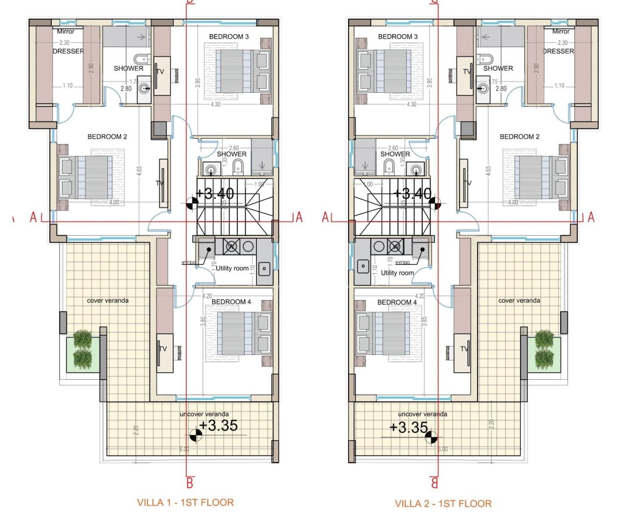 Villa en Pafos, Chipre, 285 m² - imagen 5
