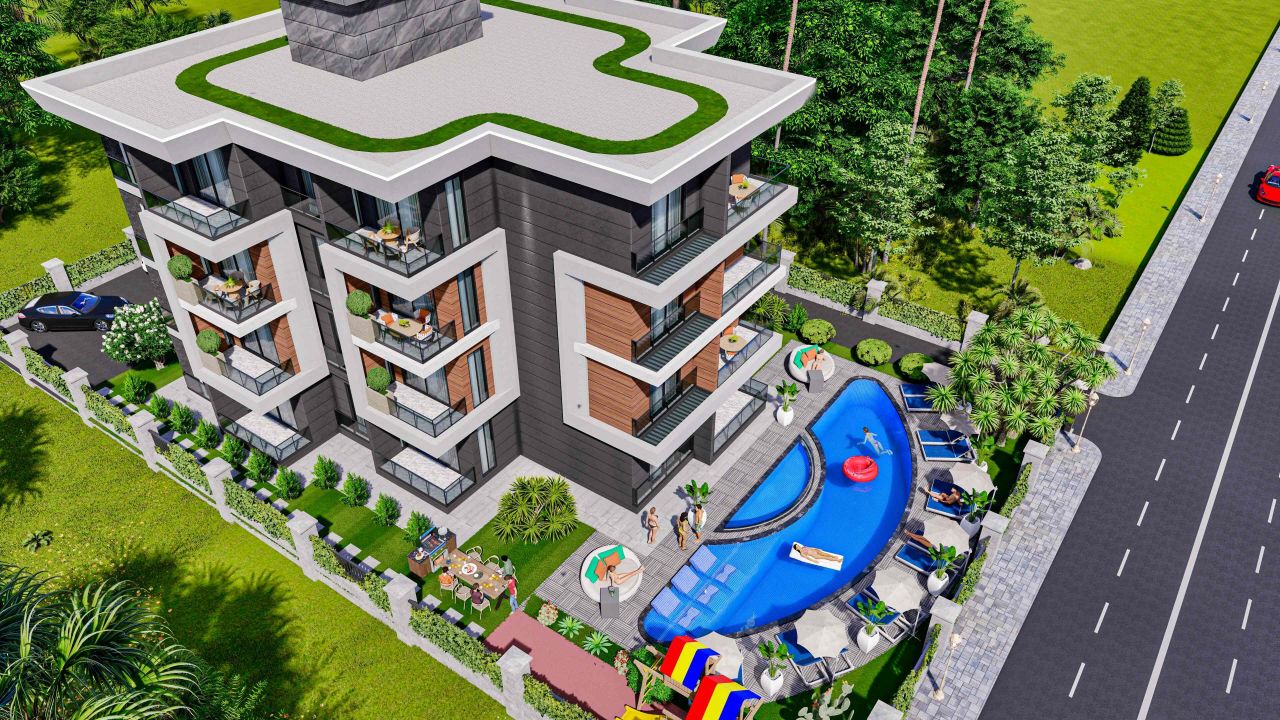 Piso Altintash, Turquia, 60 m² - imagen 1