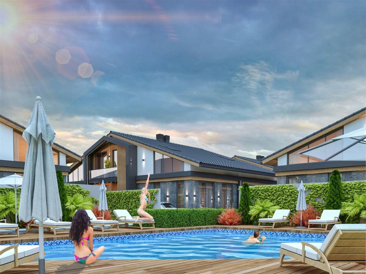 Villa en Antalya, Turquia, 170 m² - imagen 1