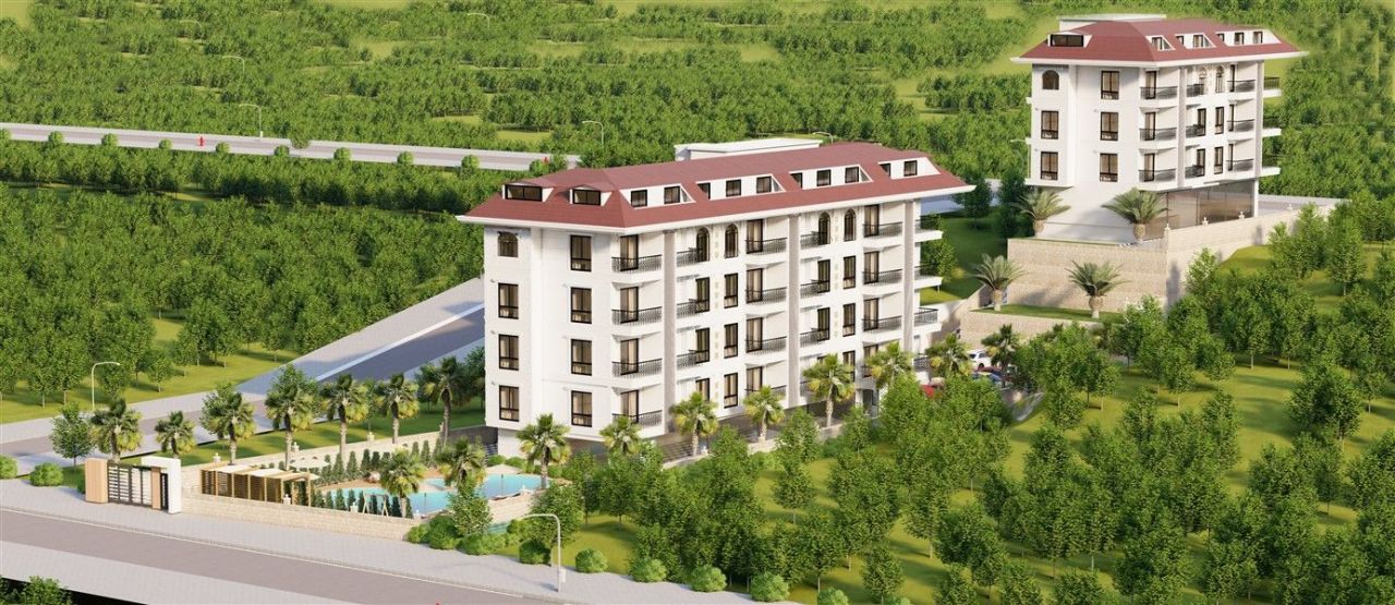 Flat in Kestel, Turkey, 55 m² - picture 1