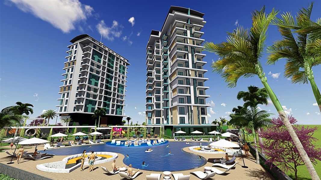 Wohnung in Alanya, Türkei, 42 m² - Foto 1