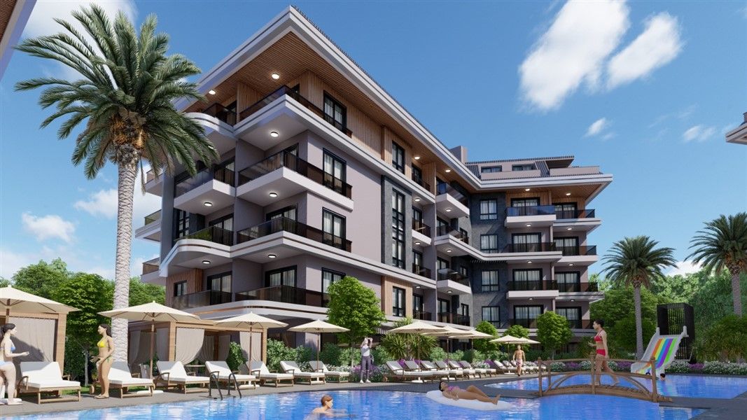 Wohnung in Alanya, Türkei, 51 m² - Foto 1