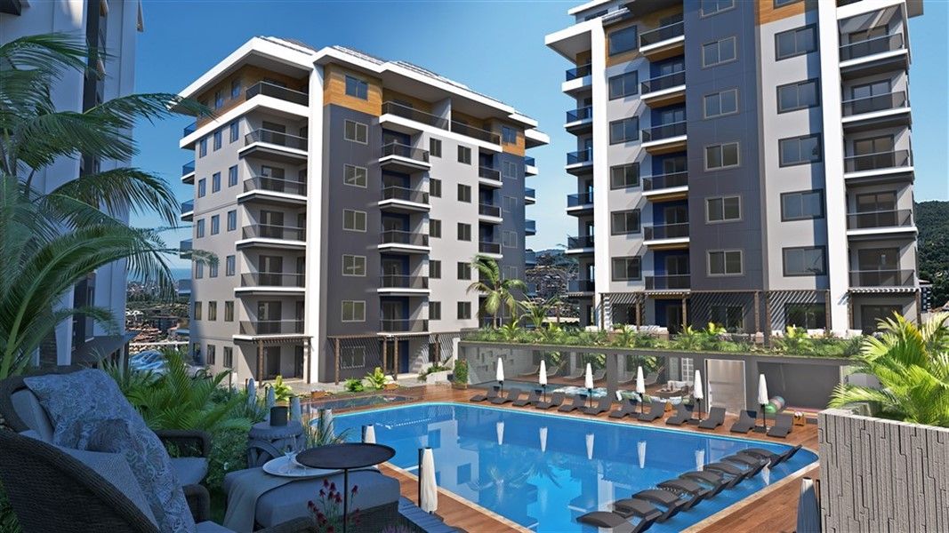 Wohnung in Alanya, Türkei, 55 m² - Foto 1