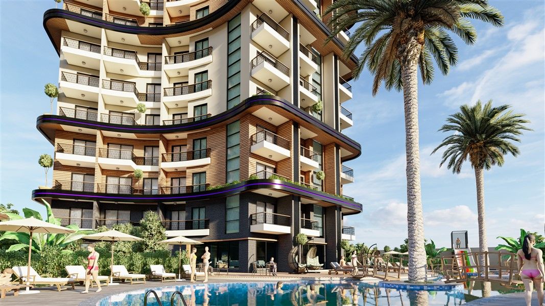 Wohnung in Alanya, Türkei, 53 m² - Foto 1