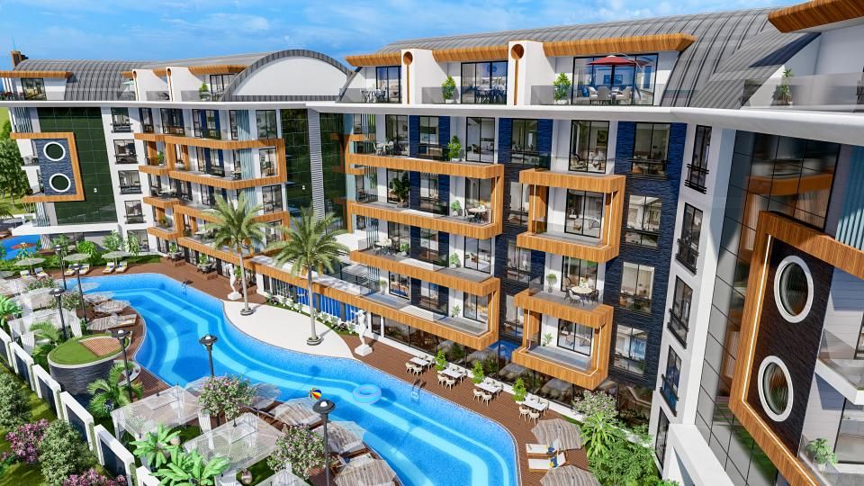 Piso en Alanya, Turquia, 46 m² - imagen 1