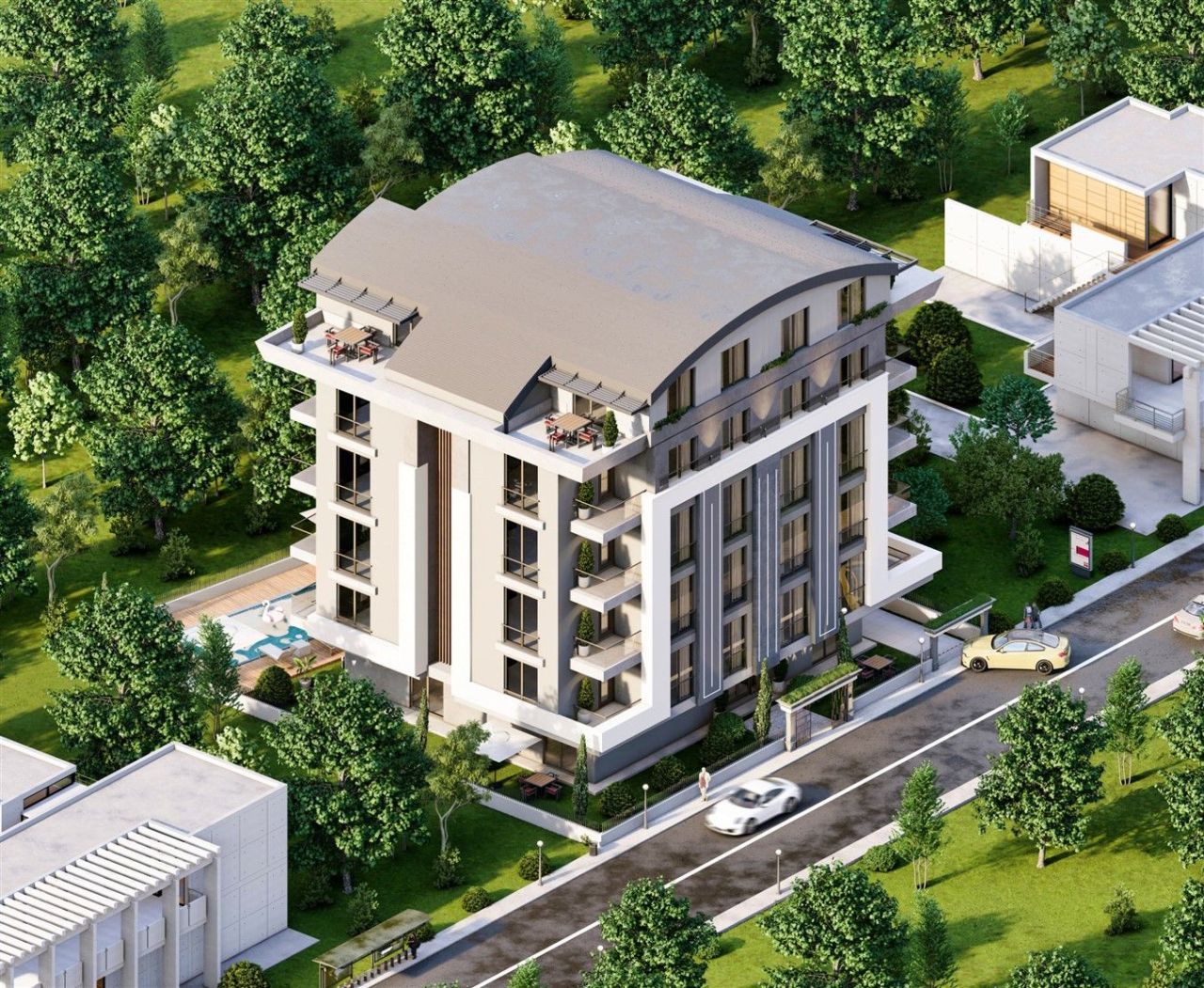 Wohnung in Antalya, Türkei, 55 m² - Foto 1
