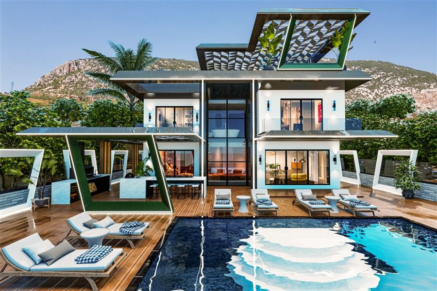 Villa en Kestel, Turquia, 450 m² - imagen 1