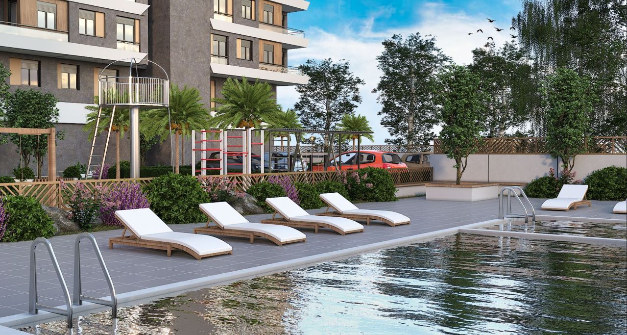 Wohnung in Antalya, Türkei, 84 m² - Foto 1