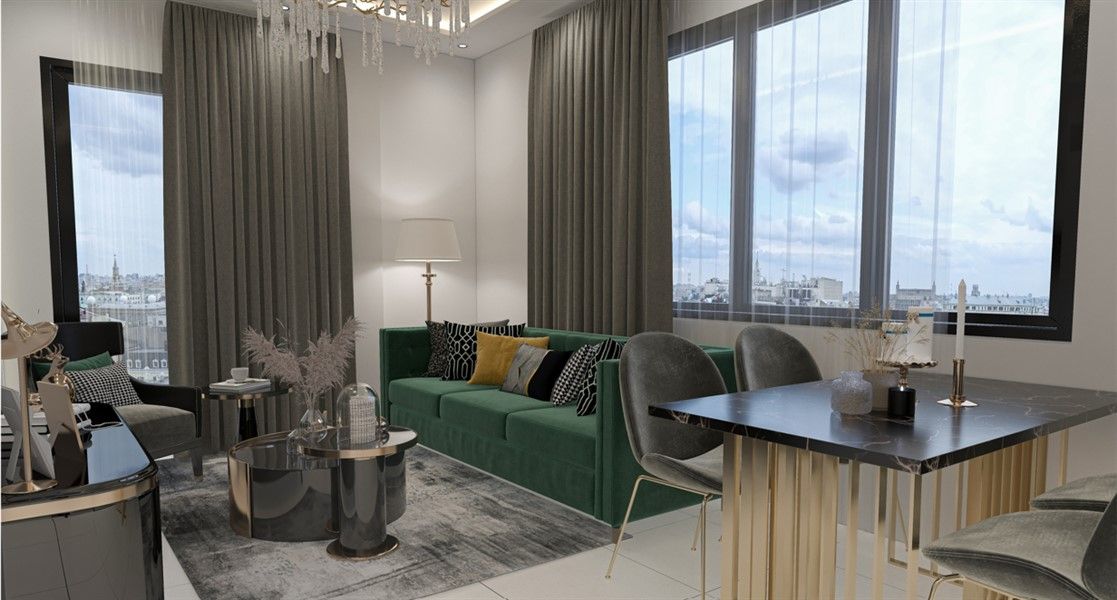 Wohnung in Avsallar, Türkei, 51 m² - Foto 1