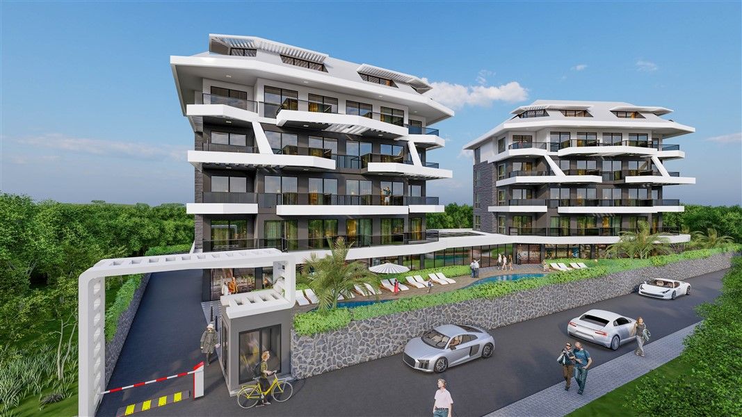 Wohnung in Alanya, Türkei, 50 m² - Foto 1