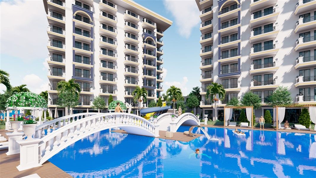 Wohnung in Avsallar, Türkei, 54 m² - Foto 1