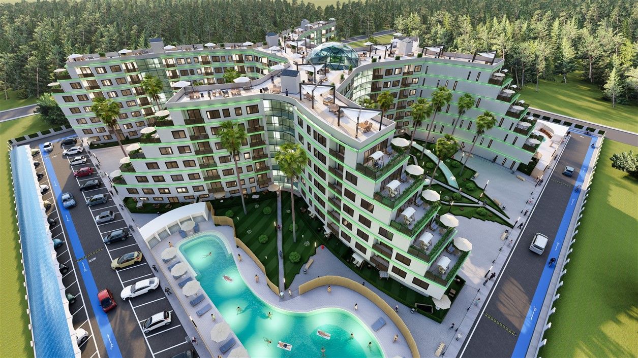 Wohnung in Antalya, Türkei, 52 m² - Foto 1