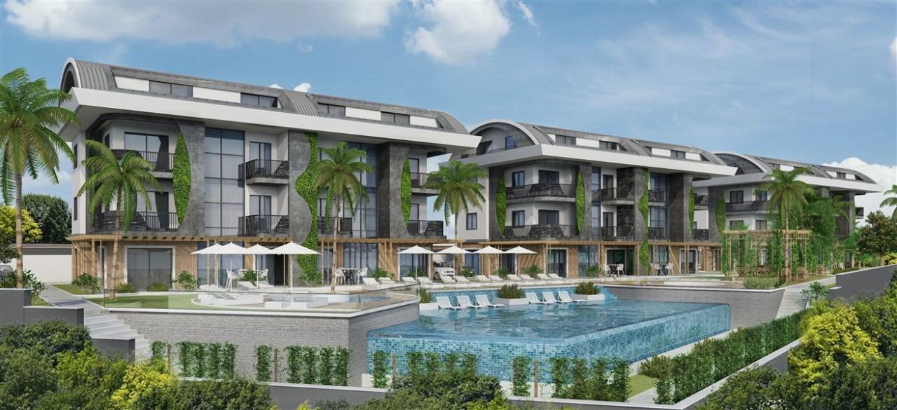 Wohnung in Alanya, Türkei, 49 m² - Foto 1